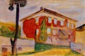 enredadera roja 1900 Edvard Munch